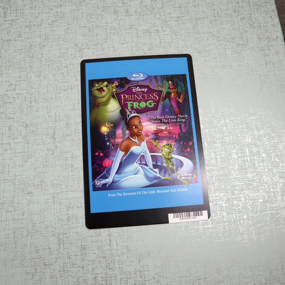 Toy Story Princess the Frog BLOCKBUSTER VIDEO BLURAY BACKER CARD 5"X8" NO MOVIE - Picture 7 of 10